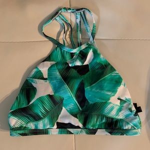 LA Hearts Tropical Bikini Top